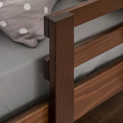 Twin Indy Solid Wood Low Loft Bed Walnut - Saracina Home Twin Indy Solid Wood Low Loft Bed Walnut - Saracina Home -Saracina Home GUEST 5e295ce2 b4be 4f06 91b5 d859724f7e2c