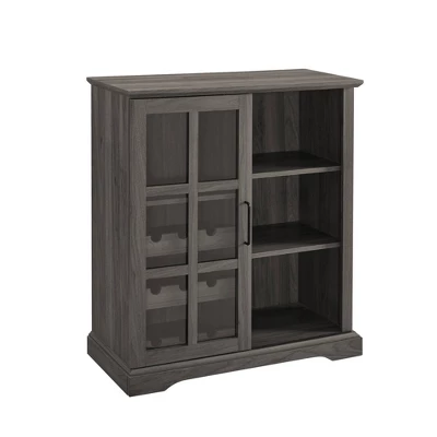 Tavern Modern Transitional Sliding Window Pane Door Bar Cabinet - Saracina Home Tavern Modern Transitional Sliding Window Pane Door Bar Cabinet - Saracina Home -Saracina Home GUEST 5e34a08c 8179 4bd2 b7db 977a180aed4e