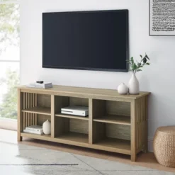 Mission Slatted Media Console TV Stand For TVs Up To 65" - Saracina Home 6 Mission Slatted Media Console TV Stand For TVs Up To 65" - Saracina Home -Saracina Home GUEST 5f958c35 6f33 42e1 859a c93b8633dfcf