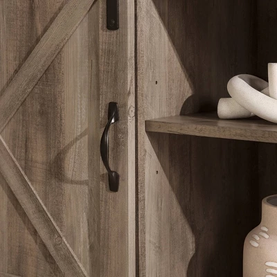 Clarabelle Double Sliding X Barn Door TV Stand for TVs up to 80" - Saracina Home Clarabelle Double Sliding X Barn Door TV Stand For TVs Up To 80" - Saracina Home -Saracina Home GUEST 5ff10700 2a62 4d9e 9e05 6dc0284af12e