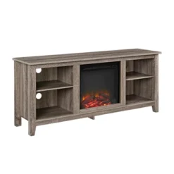 Ackerman Modern Transitional Fireplace TV Stand For TVs Up To 65" - Saracina Home 3 Ackerman Modern Transitional Fireplace TV Stand For TVs Up To 65" - Saracina Home -Saracina Home GUEST 62f973af 69e2 4c35 8380 5818500150d5
