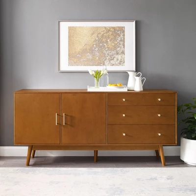 70" Mid-century Modern 3 Drawer and 2 Door Sideboard - Saracina Home 70" Mid-century Modern 3 Drawer And 2 Door Sideboard - Saracina Home -Saracina Home GUEST 653d3b71 c739 47e6 833f f569b8ad58be