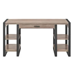 60" Industrial Transitional Tech Desk With USB - Saracina Home 8 60" Industrial Transitional Tech Desk With USB - Saracina Home -Saracina Home GUEST 65e1ac0a c8db 4eee a347 2bc0c9eb7fea