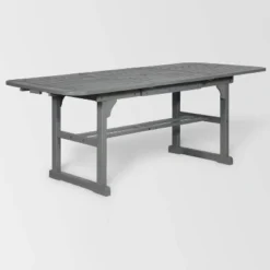 Ravenscroft Modern Boho Acacia Wood Slat Top Rectangle Extendable Outdoor Table - Saracina Home 10 Ravenscroft Modern Boho Acacia Wood Slat Top Rectangle Extendable Outdoor Table - Saracina Home -Saracina Home GUEST 6e04e9ec bf6a 433b bb57 c8e7e305a3a7