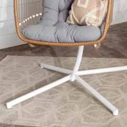 Toluca Hanging Outdoor Boho Egg Chair With Cushion - Saracina Home 6 Toluca Hanging Outdoor Boho Egg Chair With Cushion - Saracina Home -Saracina Home GUEST 704dbef4 53ac 4a3c b711 8fd3988a7e2e