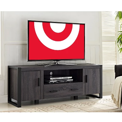 Modern Urban Industrial TV Stand for TVs up to 65" Charcoal - Saracina Home Modern Urban Industrial TV Stand For TVs Up To 65" Charcoal - Saracina Home -Saracina Home GUEST 7110123f 3797 4077 bbef ae6718a022b0