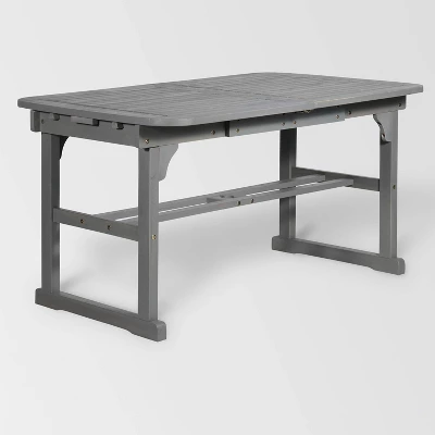 Ravenscroft Modern Boho Acacia Wood Slat Top Rectangle Extendable Outdoor Table - Saracina Home Ravenscroft Modern Boho Acacia Wood Slat Top Rectangle Extendable Outdoor Table - Saracina Home -Saracina Home GUEST 76317315 852c 4aad ac55 11425b42d368