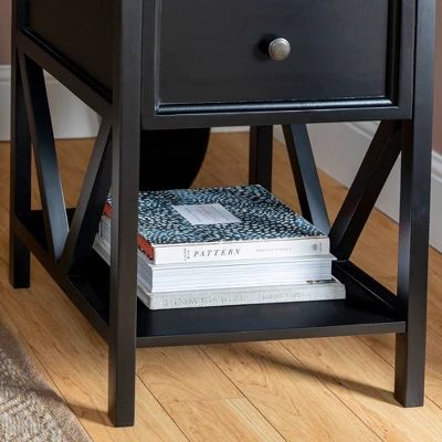 Set of 2 Farmhouse Single Drawer V Frame Nightstands - Saracina Home Set Of 2 Farmhouse Single Drawer V Frame Nightstands - Saracina Home -Saracina Home GUEST 7687c127 6673 4260 bfa9 5a4f32541fed