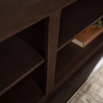 Transitional 4 Cubby Wood Open Storage TV Stand for TVs up to 65"- Saracina Home Transitional 4 Cubby Wood Open Storage TV Stand For TVs Up To 65"- Saracina Home -Saracina Home GUEST 770a5033 42b4 438e 8cc1 247bb96ab518