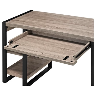 60" Industrial Transitional Tech Desk with USB - Saracina Home 60" Industrial Transitional Tech Desk With USB - Saracina Home -Saracina Home GUEST 77b81b4e d100 48a7 bbd0 048e3ac7b7e2