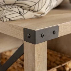 Sophie Rustic Industrial X Frame Entry Bench With 3 Cubbies - Saracina Home 8 Sophie Rustic Industrial X Frame Entry Bench With 3 Cubbies - Saracina Home -Saracina Home GUEST 7c76007d 53ec 49a3 bd9b 0bc05bf5137f