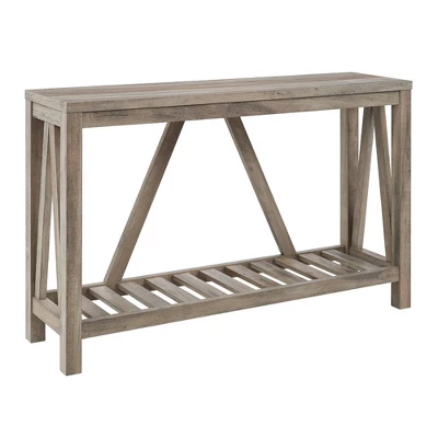 Taylen A Frame Farmhouse Entryway Console Table - Saracina Home Taylen A Frame Farmhouse Entryway Console Table - Saracina Home -Saracina Home GUEST 805569c0 3db0 4393 95fb 11ec0098068e