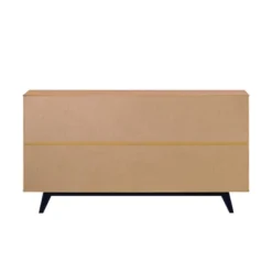 Modern 6 Drawer Double Dresser With Long Handles - Saracina Home 3 Modern 6 Drawer Double Dresser With Long Handles - Saracina Home -Saracina Home GUEST 8538209f 7d4a 4d01 85be 8a992c084868