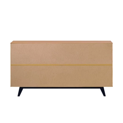 Modern 6 Drawer Double Dresser with Long Handles - Saracina Home Modern 6 Drawer Double Dresser With Long Handles - Saracina Home -Saracina Home GUEST 8538209f 7d4a 4d01 85be 8a992c084868