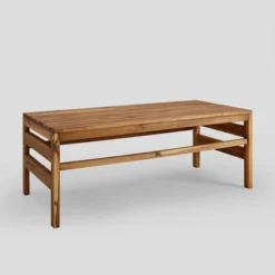Outdoor Acacia Wood Slatted Coffee Table - Saracina Home 11 Outdoor Acacia Wood Slatted Coffee Table - Saracina Home -Saracina Home GUEST 85734f48 13f0 49a0 aeaa e627a1b92bcf