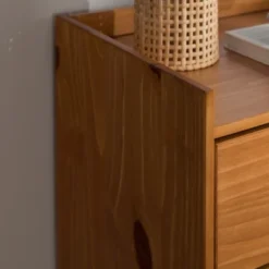 Mid-Century Modern Solid Wood 5 Drawer Chest Of Drawers - Saracina Home -Saracina Home GUEST 8822c7e8 ae00 4139 a399 3f15c2744585