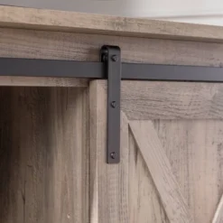 Robinson Rustic Transitional Sliding Barn Door Corner TV Stand For TVs Up To 58" - Saracina Home 7 Robinson Rustic Transitional Sliding Barn Door Corner TV Stand For TVs Up To 58" - Saracina Home -Saracina Home GUEST 8b4ef3d8 ea72 4f7b a25c 0f243ac859b0