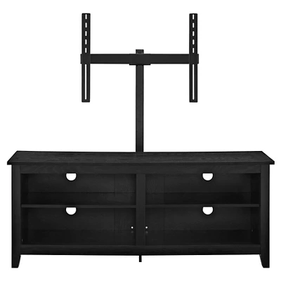 Farmhouse 4 Cubby Wood Open Storage with Mount TV Stand for TVs up to 65" - Saracina Home Farmhouse 4 Cubby Wood Open Storage With Mount TV Stand For TVs Up To 65" - Saracina Home -Saracina Home GUEST 8bd0d463 3de0 4c30 a5f2 00c8b803de33