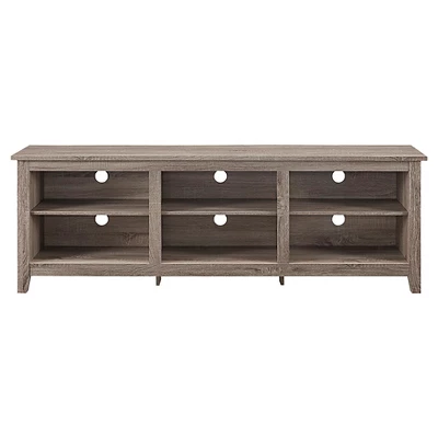 Transitional 6 Cubby Wood Open Storage Wood TV Stand for TVs up to 80"- Saracina Home Transitional 6 Cubby Wood Open Storage Wood TV Stand For TVs Up To 80"- Saracina Home -Saracina Home GUEST 8dce3bb7 2788 4970 a5b6 b99a90dd62ca