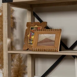 64" Sophie Industrial X Frame Bookshelf - Saracina Home 7 64" Sophie Industrial X Frame Bookshelf - Saracina Home -Saracina Home GUEST 8f2f71bb 470c 47d8 9367 5171861abfc9