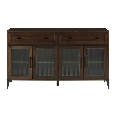 4 Door Reeded Glass Storage Sideboard - Saracina Home 4 Door Reeded Glass Storage Sideboard - Saracina Home -Saracina Home GUEST 8fbb70c0 a0bd 4671 b4c1 6b47ad4d7582