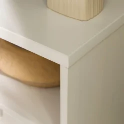 Cara Mid-Century Modern 3 Drawer Corner TV Stand For TVs Up To 58" - Saracina Home -Saracina Home GUEST 93d82664 945e 4f11 bfce e3f4fb0093c8