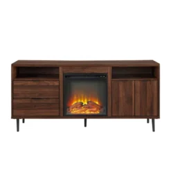 Ronan Modern Storage With Electric Fireplace TV Stand For TVs Up To 65" - Saracina Home -Saracina Home GUEST 93dd38fe aa8e 49a4 bb1a 22b786b9df2d