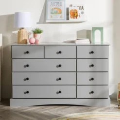 Lauren Classic Transitional 9 Drawer Dresser Storage - Saracina Home -Saracina Home GUEST 9744c625 2313 4c69 a532 f9df7cb66434