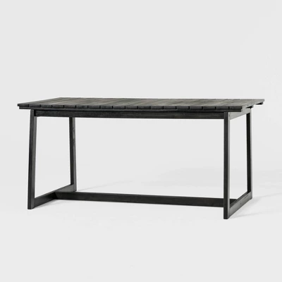 Saracina Home 66" Modern Acacia Slatted Rectangle Outdoor Dining Table Saracina Home 66" Modern Acacia Slatted Rectangle Outdoor Dining Table -Saracina Home GUEST 97654bf5 849e 47c3 ad3a 273a106d52b4