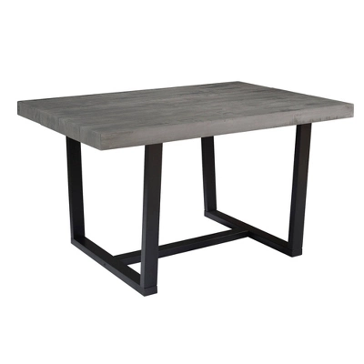 52" Modern Farmhouse Solid Wood Distressed Plank Top Dining Table - Saracina Home 52" Modern Farmhouse Solid Wood Distressed Plank Top Dining Table - Saracina Home -Saracina Home GUEST 99d00060 3ad5 42ad bf51 33062b045383
