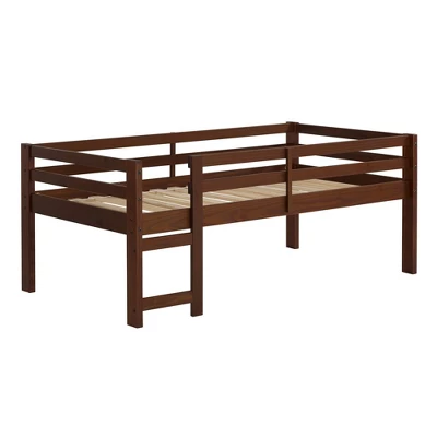 Twin Indy Solid Wood Low Loft Bed Walnut - Saracina Home Twin Indy Solid Wood Low Loft Bed Walnut - Saracina Home -Saracina Home GUEST 9cba767e 3c66 40df 999b b26c85ace542