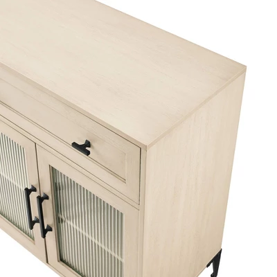 4 Door Reeded Glass Storage Sideboard - Saracina Home 4 Door Reeded Glass Storage Sideboard - Saracina Home -Saracina Home GUEST 9ee34ddf 05d3 403e 8dd3 71fd14d9fa58