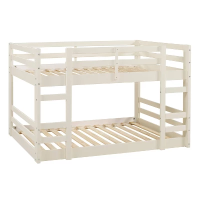 Twin Over Twin Indy Solid Wood Low Bunk Bed - Saracina Home Twin Over Twin Indy Solid Wood Low Bunk Bed - Saracina Home -Saracina Home GUEST a302490c 1fe8 468b 94d4 2b926b6ee4be