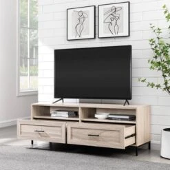 Orin Modern 2 Drawer TV Stand For TVs Up To 60" - Saracina Home 4 Orin Modern 2 Drawer TV Stand For TVs Up To 60" - Saracina Home -Saracina Home GUEST a3607248 2df7 48f4 950a fc1036bb5be3