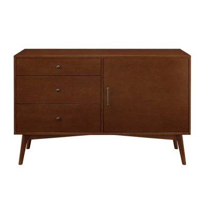 Mid-Century Modern with Closed Storage TV Stand for TVs up to 58" Walnut - Saracina Home Mid-Century Modern With Closed Storage TV Stand For TVs Up To 58" Walnut - Saracina Home -Saracina Home GUEST a7464c94 29d8 4553 a384 f28171a991b0