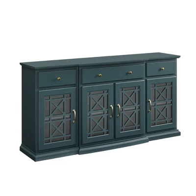 Selma Transitional 3 Tiered Ornate Fretwork Door Sideboard - Saracina Home Selma Transitional 3 Tiered Ornate Fretwork Door Sideboard - Saracina Home -Saracina Home GUEST a805ffd1 b690 4ffe 9d92 5dadc7236258