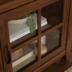 Tasi Transitional Farmhouse Glass Window Pane Door With Electric Fireplace TV Stand For TVs Up To 80" - Saracina Home 3 Tasi Transitional Farmhouse Glass Window Pane Door With Electric Fireplace TV Stand For TVs Up To 80" - Saracina Home -Saracina Home GUEST a8ad83f5 d62d 4bb1 8f47 7df8dbeb4efd