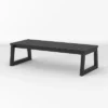 Saracina Home Acacia Slatted Rectangular Patio Coffee Table