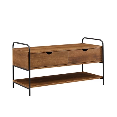 Modern 2 Drawer Storage Entry Bench - Saracina Home Modern 2 Drawer Storage Entry Bench - Saracina Home -Saracina Home GUEST abd502cb d546 4836 85b1 69b1749b1a09