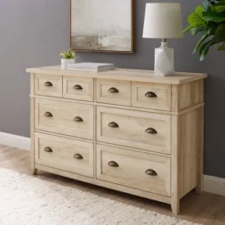 Fontella Transitional 6 Drawer Dresser - Saracina Home 7 Fontella Transitional 6 Drawer Dresser - Saracina Home -Saracina Home GUEST ad2ca4ce 0c93 4e61 8199 c0e49b891a17