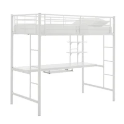 Full Analise Metal Loft Bed With Wood Desk - Saracina Home -Saracina Home GUEST adeb3083 0c8b 4fbe ad34 362877d786d6