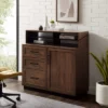 Modern Transitional Flip Down Secretary Desk - Saracina Home