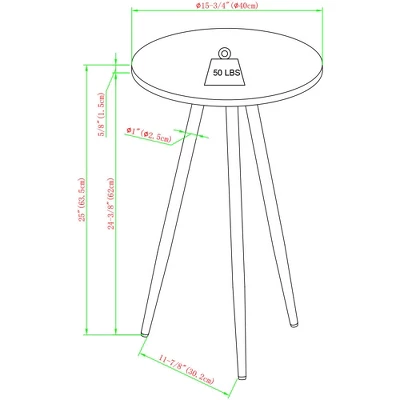 Modern Glam 3 Leg Round Side Table - Saracina Home Modern Glam 3 Leg Round Side Table - Saracina Home -Saracina Home GUEST b0240f86 31b9 4922 91c0 26a1ecfd91f4