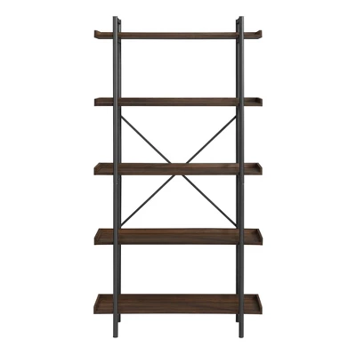 68" 5 Tray Shelf Urban Pipe X Back Bookshelf - Saracina Home 68" 5 Tray Shelf Urban Pipe X Back Bookshelf - Saracina Home -Saracina Home GUEST b4d7ebba 01b1 47da ac7e 61550f26d18d