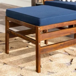 3pc Modular Acacia Wood Patio Chat Set With Cushions - Saracina Home 4 3pc Modular Acacia Wood Patio Chat Set With Cushions - Saracina Home -Saracina Home GUEST bac9860b 3e03 4d90 85a0 e710ace33155