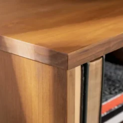 Cara Mid-Century Modern 3 Drawer TV Stand For TVs Up To 65" - Saracina Home -Saracina Home GUEST c0771c8f 1199 4b9d aa3f 8f005f897cbe