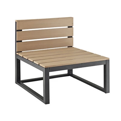 4pc Metal & Wood All Weather Patio Sectional Set - Natural - Saracina Home 4pc Metal & Wood All Weather Patio Sectional Set - Natural - Saracina Home -Saracina Home GUEST c5320dab 24ad 4797 869a 0ca6e9681128