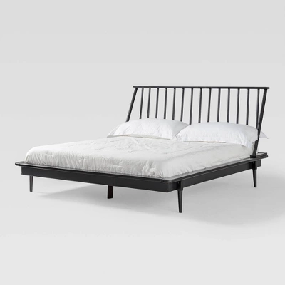 Boho Solid Wood Spindle Platform Bed - Saracina Home Boho Solid Wood Spindle Platform Bed - Saracina Home -Saracina Home GUEST c5d323a8 8164 4401 a7cd 52309bceefac