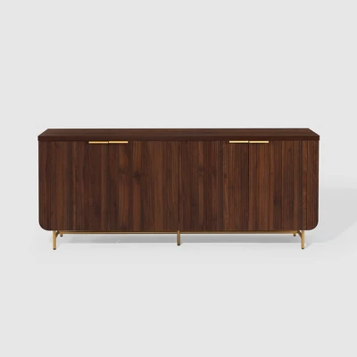 Modern 4 Door Reeded Sideboard - Saracina Home Modern 4 Door Reeded Sideboard - Saracina Home -Saracina Home GUEST c71759f0 752b 487b aece 3a8c2c789a56