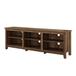Transitional 6 Cubby Wood Open Storage Wood TV Stand For TVs Up To 80"- Saracina Home 11 Transitional 6 Cubby Wood Open Storage Wood TV Stand For TVs Up To 80"- Saracina Home -Saracina Home GUEST c721382d 63e9 44f2 b465 86684712d38c